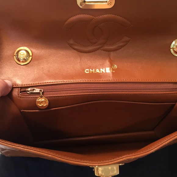 COPY - CHANEL Vintage Brown Crossbody Bag - Picture 5 of 7